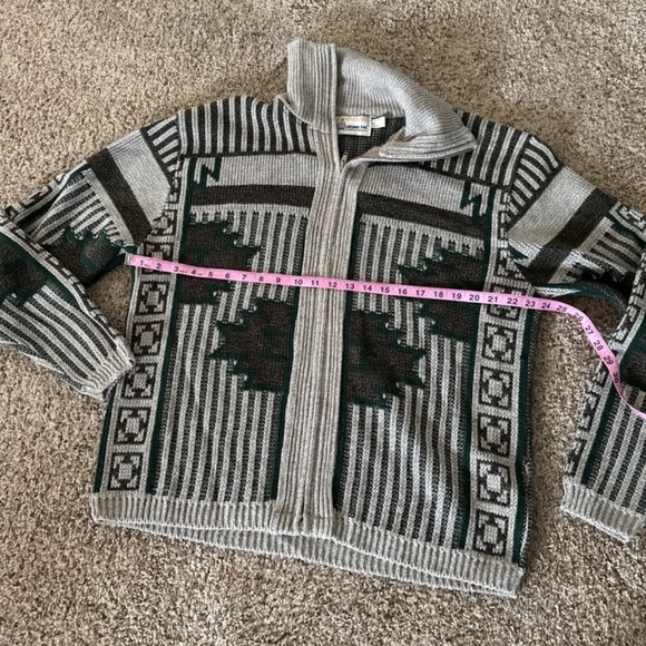 Vintage London Fog Outdoors Unlimited full-zip cardigan sweater 
Size XL - Picture 8 of 12
